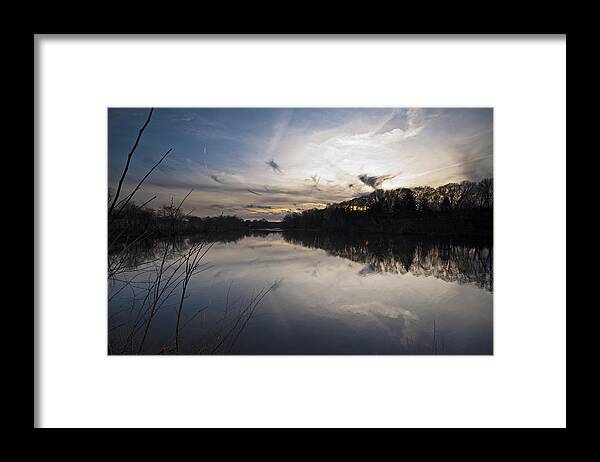 Water Framed Print featuring the photograph Still Waters by Dominic Stringer