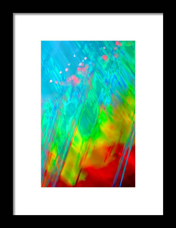 Abstract Framed Print featuring the photograph Stir It Up by Dazzle Zazz