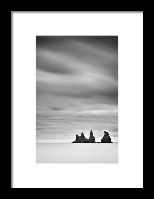 Landscapes Framed Print featuring the photograph Stone Trolls by Dominique Dubied