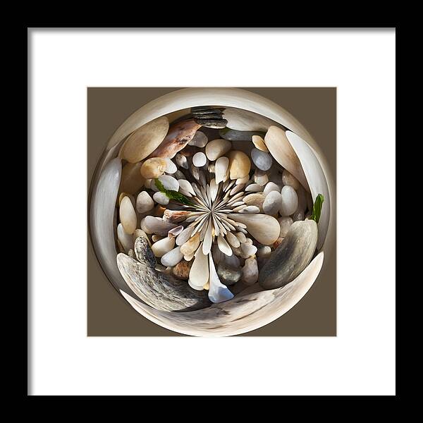 Rocks Framed Print featuring the photograph Stoned by Cathy Kovarik