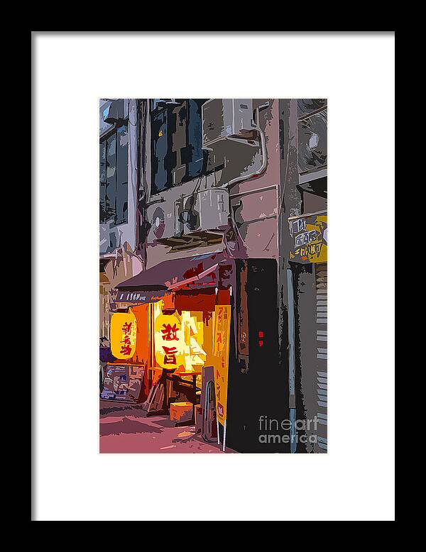 Japan Framed Print featuring the photograph Storefront by Stefan H Unger