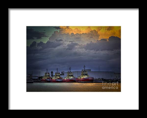 Storm Clouds Framed Print featuring the photograph Storm Brewing by Marvin Spates