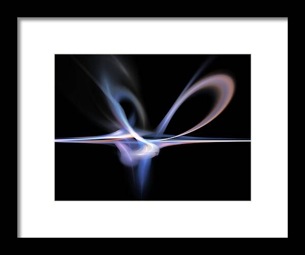 Nobody Framed Print featuring the photograph Strange Attractor by Equinox Graphics