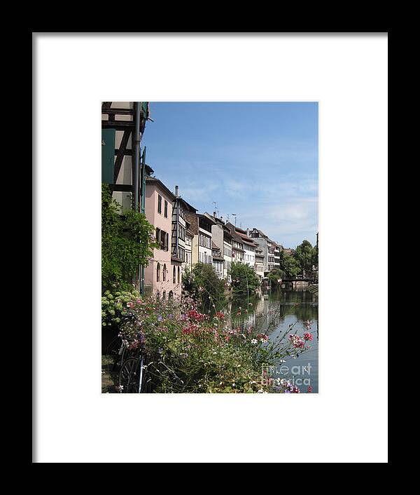 Old Framed Print featuring the photograph Strasbourg France 4 by Amanda Mohler