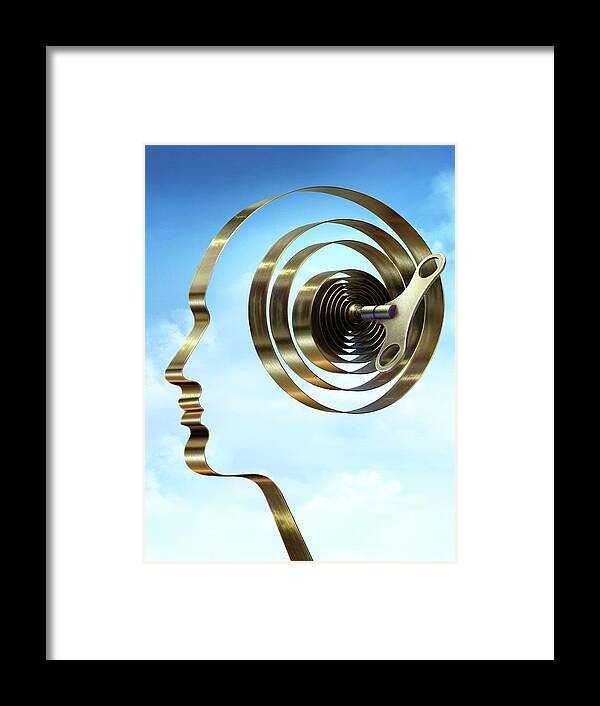 Medicine Framed Print featuring the photograph Stress by Smetek