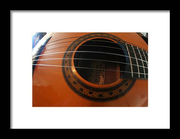Music Framed Print featuring the photograph Strings by David S Reynolds