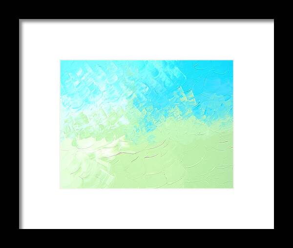 Summer Framed Print featuring the painting Summer Afternoon by Linda Bailey