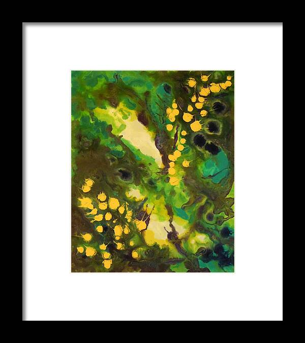 Summer Dream Framed Print featuring the painting Summer dream by Beata Rodee
