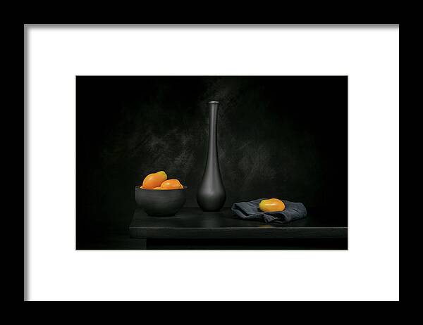 Dark Framed Print featuring the photograph Summer Offering by Christophe Verot
