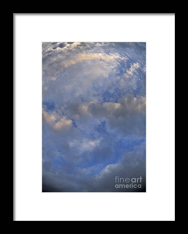 Sky Framed Print featuring the photograph Summer Sky by Ron Sanford