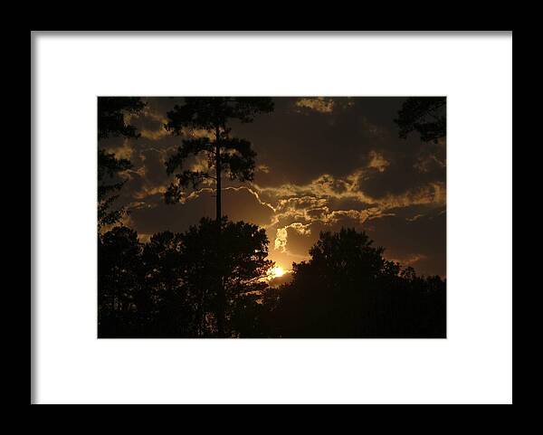 Sunset Framed Print featuring the photograph Sun Down by Ralph Jones