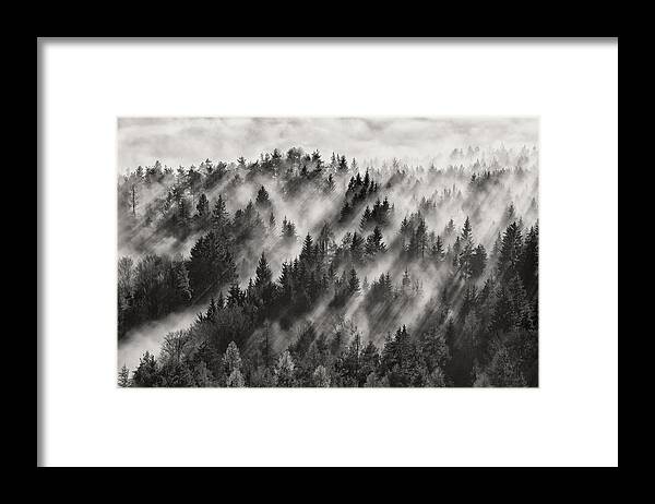 Landscape Framed Print featuring the photograph Sundance No.1 by Davorin Baloh