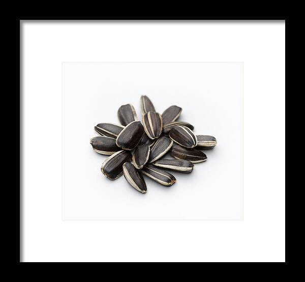 Agriculture Framed Print featuring the photograph Sunflower Seeds by Martin Shields