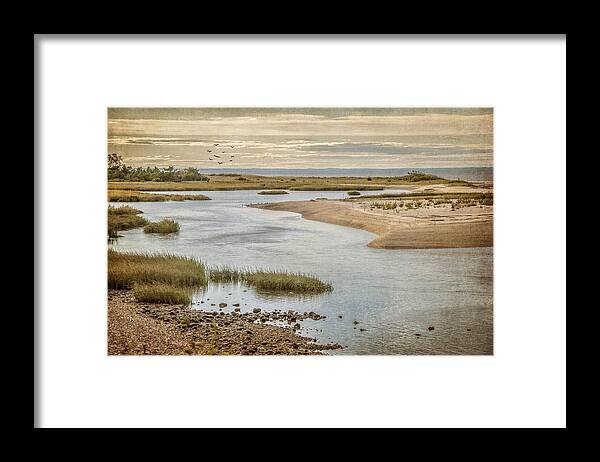 Inlet Framed Print featuring the photograph Sunken Meadow by Cathy Kovarik