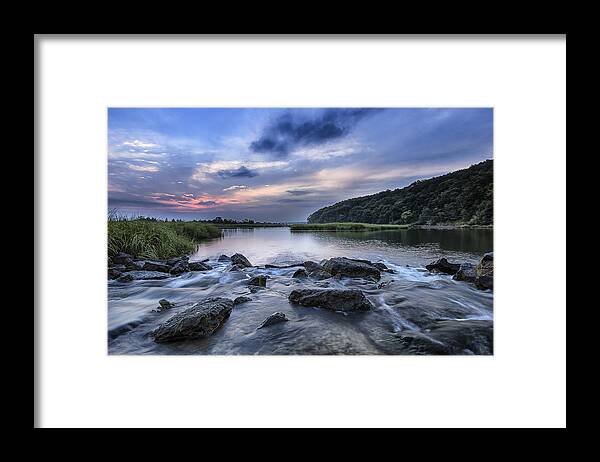 Sunken Meadow State Park Framed Print featuring the photograph Sunken Meadow Morning by Mike Lang