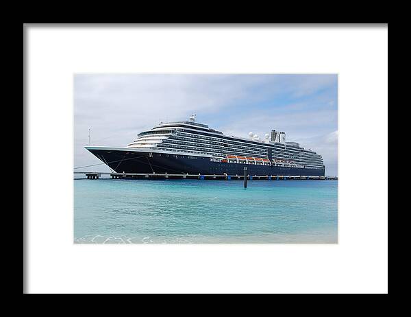 Digital Framed Print featuring the photograph Sunny Days in Southern Seas by Richard Ortolano