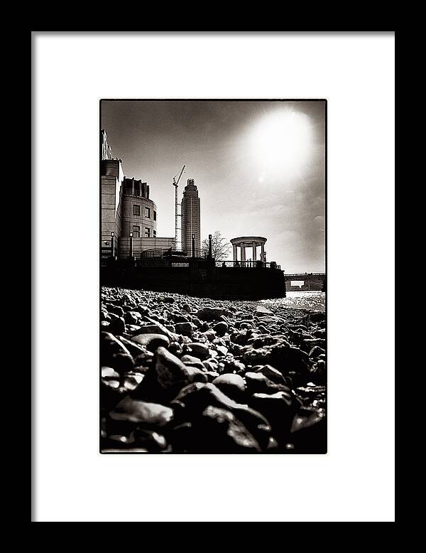 s.i.s Framed Print featuring the photograph Sunny London's Beach by Lenny Carter