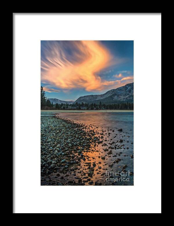 Sunrise Kiva Beach Framed Print featuring the photograph Sunrise Kiva Beach by Mitch Shindelbower