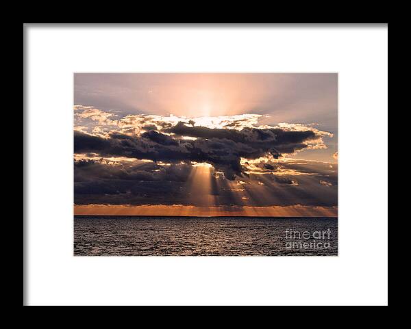 Majestic Framed Print featuring the photograph Sunrise Splendor by Josephine Cohn