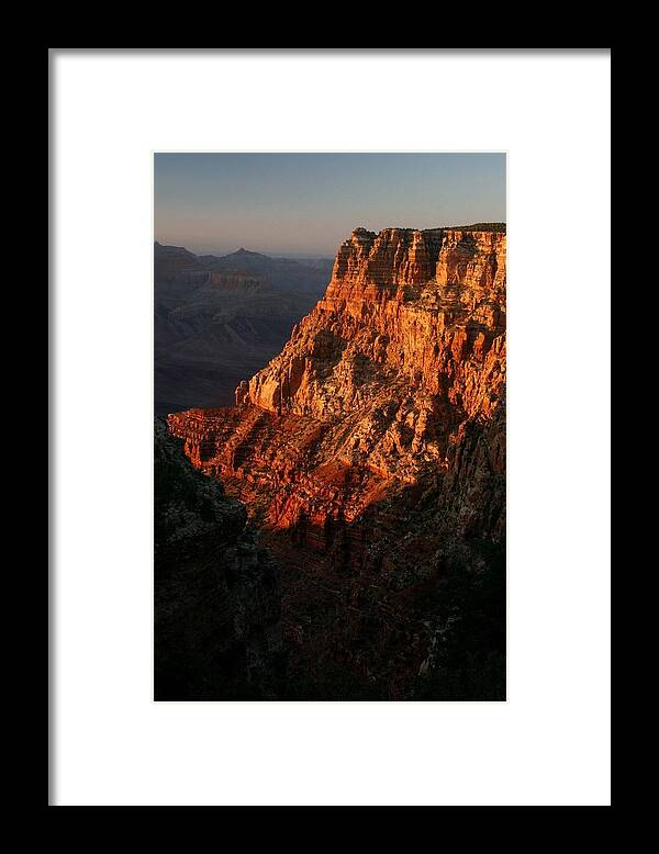 Landscape Framed Print featuring the photograph Sunset at the Grand Canyon by Scott Cunningham