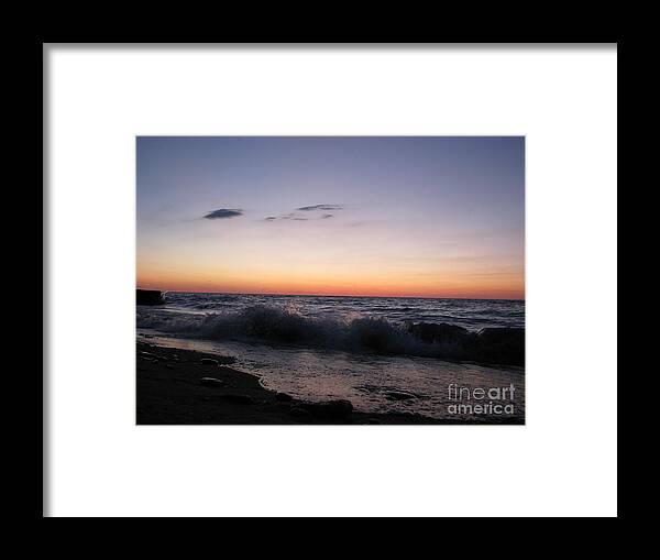 Sunset Framed Print featuring the photograph Sunset II by Michael Krek