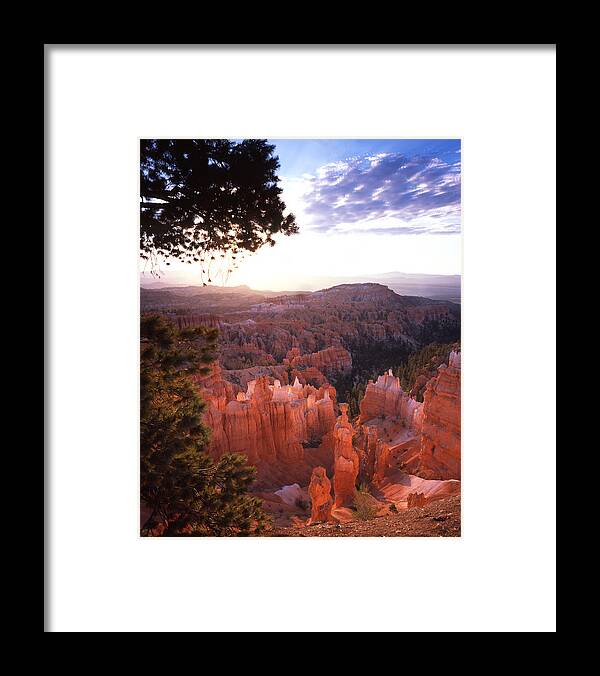 Bryce Canyon National Park Framed Print featuring the photograph Sunset Point Sunrise by Ray Mathis