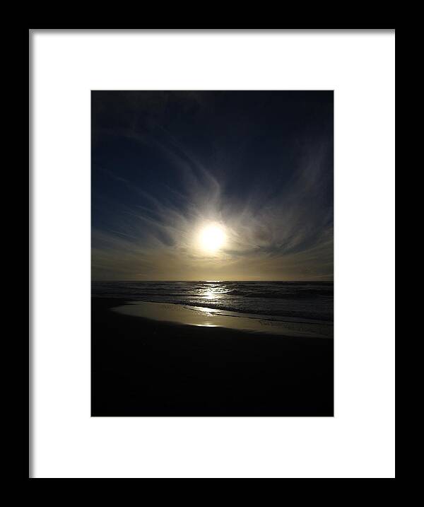 Sunset Framed Print featuring the photograph Sunset Series No.4 by Ingrid Van Amsterdam