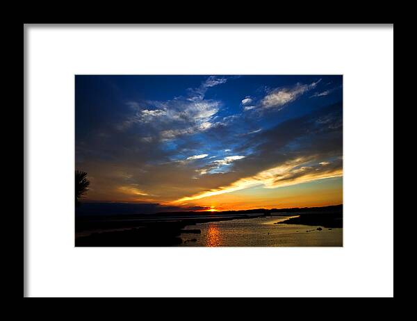 Photography Framed Print featuring the photograph Sunset by Tim Buisman