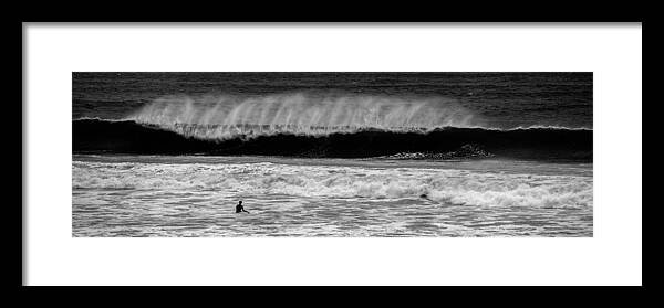 Surf Framed Print featuring the photograph Surf Dude by Nigel R Bell