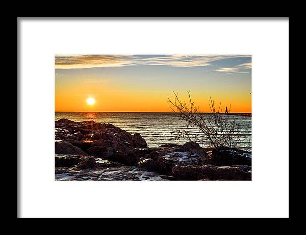 Sunrise Framed Print featuring the photograph Surprise Sunrise by James Meyer