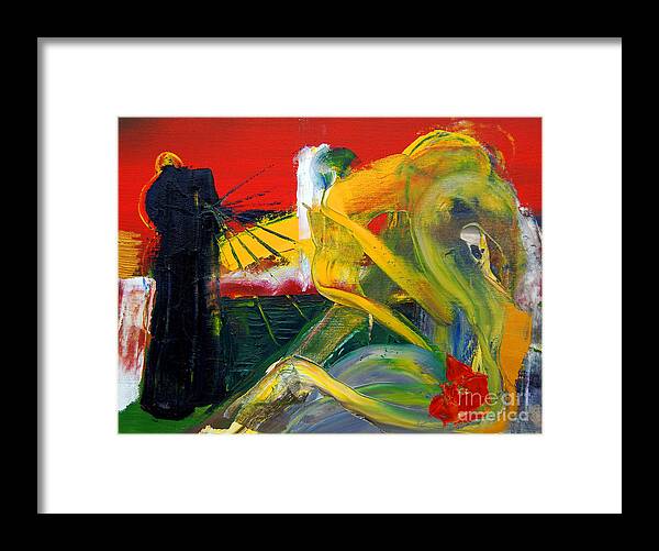 Dream Framed Print featuring the painting Suzanne's Dream III by James Lavott