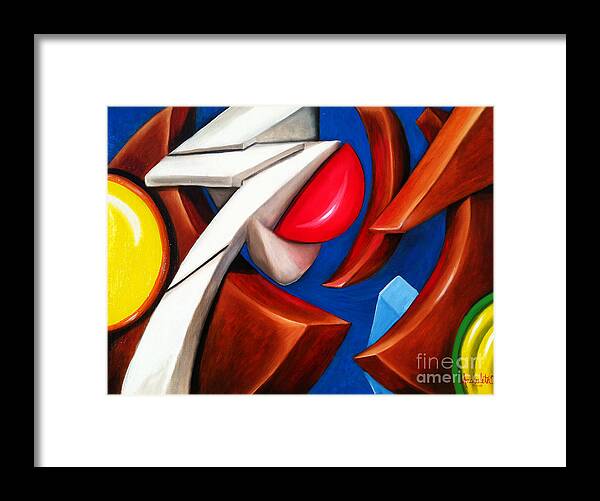 Sweet Framed Print featuring the painting Sweet Craving by Ruben Archuleta - Art Gallery