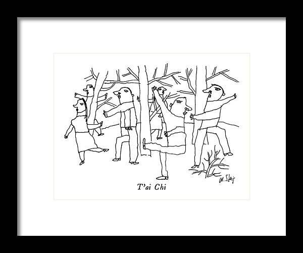T'ai Chi


T'ai Chi.title.picture Of An Old Clown With A Dog On A Leash Nearby. Artkey 37965 Framed Print featuring the drawing T'ai Chi by William Steig