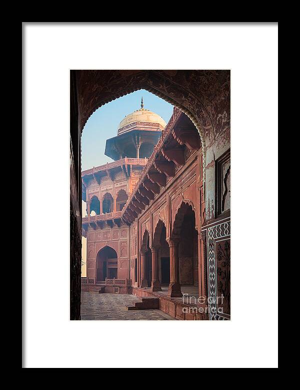 Agra Framed Print featuring the photograph Taj Mahal Jawab by Inge Johnsson