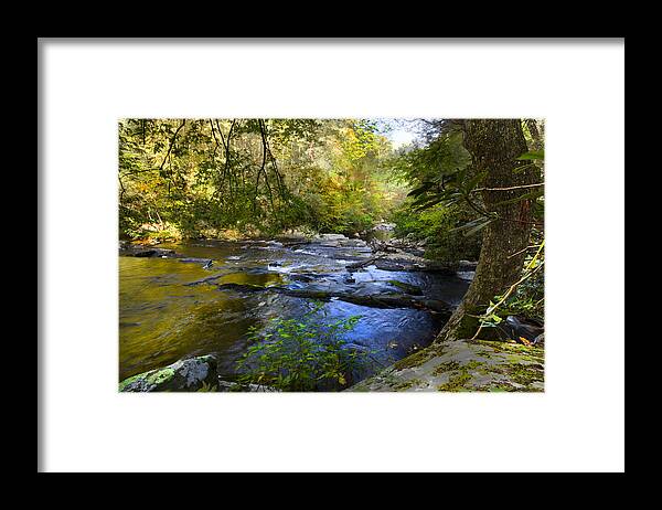 Appalachia Framed Print featuring the photograph Take me to the River by Debra and Dave Vanderlaan