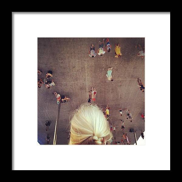  Framed Print featuring the photograph Talking To @philgonzalez This Weekend by Robbert Ter Weijden