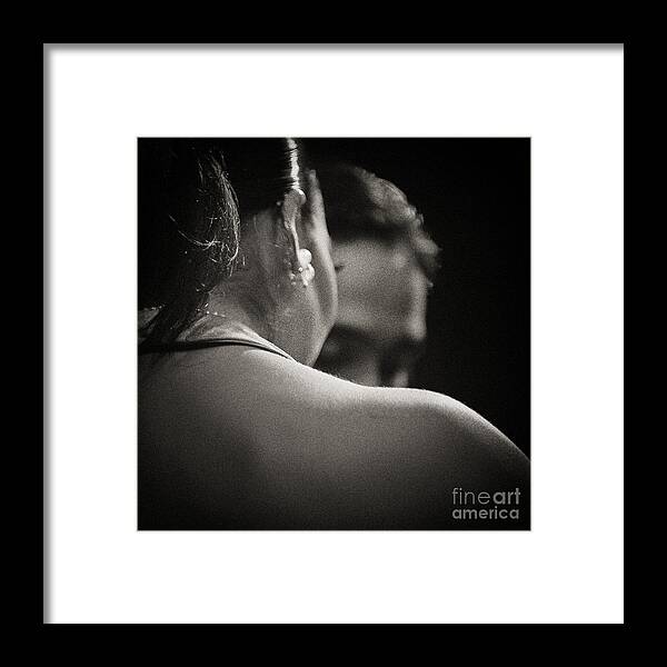 Tango Framed Print featuring the photograph Tango - the glance by Michel Verhoef