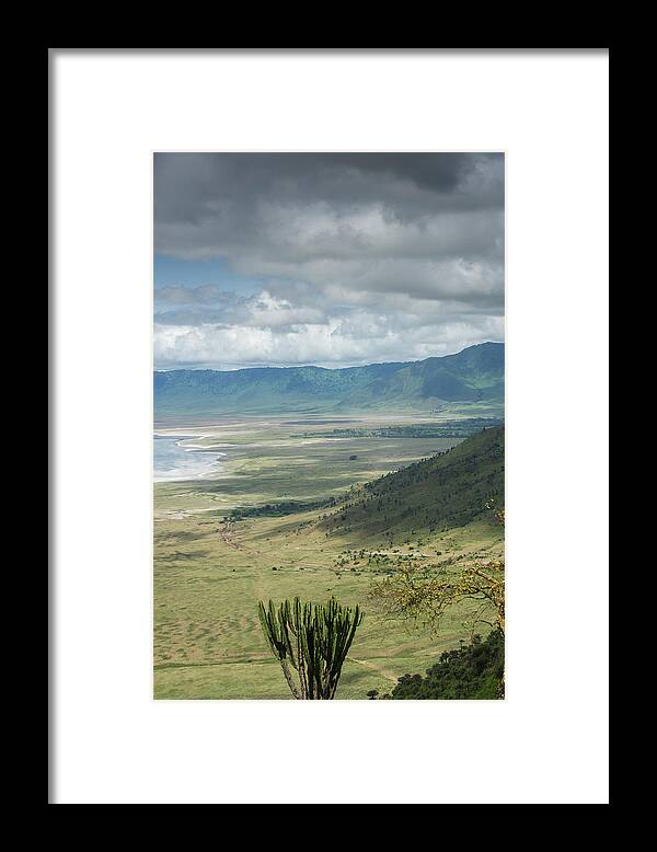 Africa Framed Print featuring the photograph Tanzania, Candelabra by Lee Klopfer