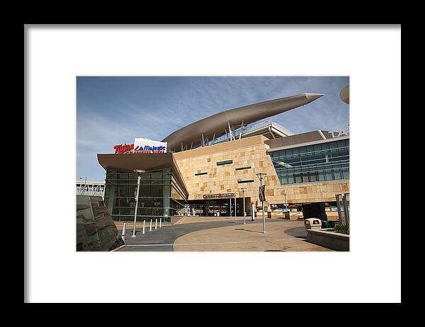 America Framed Print featuring the photograph Target Field - Minnesota Twins by Frank Romeo