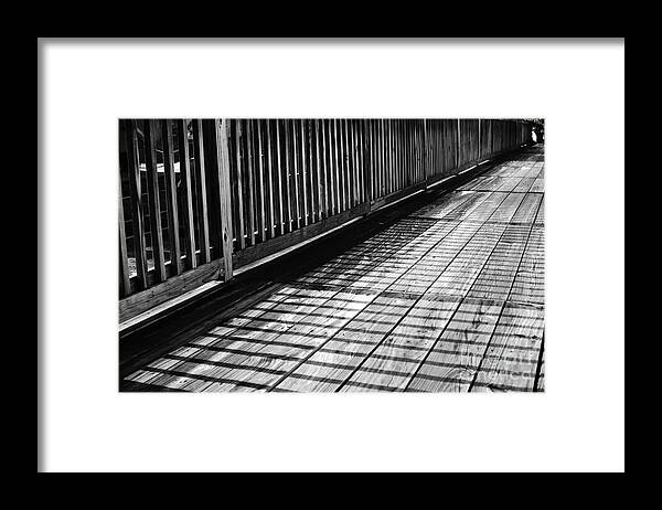 Tarpon Springs Framed Print featuring the photograph Tarpon Springs Railroad Depot by John Greco