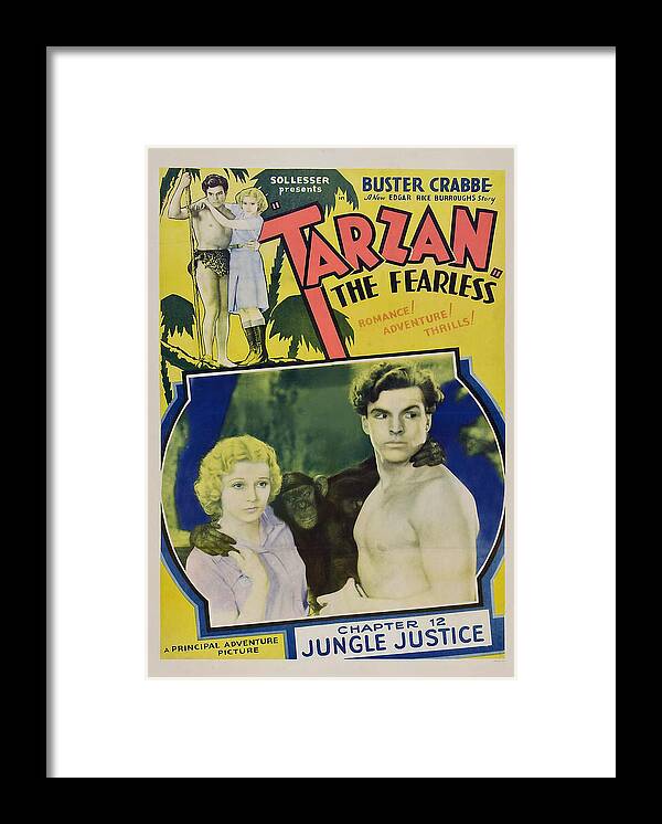 King Of The Jungle, Buster Crabbe, 1933 Poster by Everett - Fine Art America