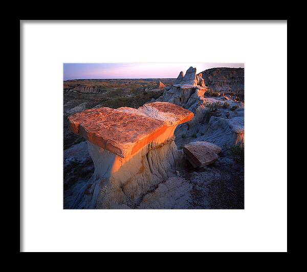 National Park Framed Print featuring the photograph Teddy's Table by Ray Mathis