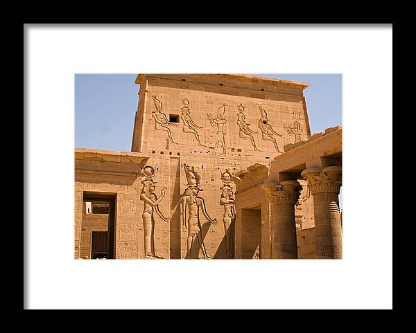  Framed Print featuring the photograph Temple Exterior by James Gay