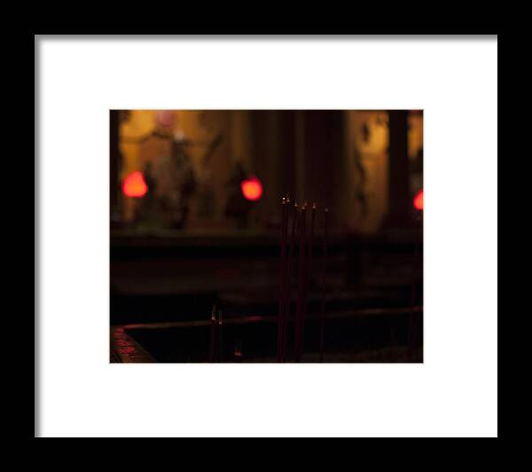 Temple Framed Print featuring the photograph Temple by Miguel Winterpacht