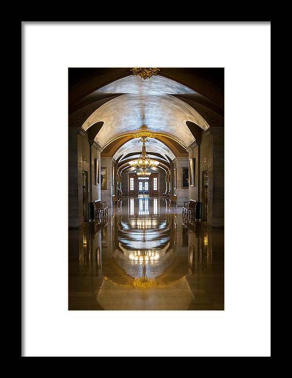 Nashville Framed Print featuring the photograph Hallways by Glenn DiPaola