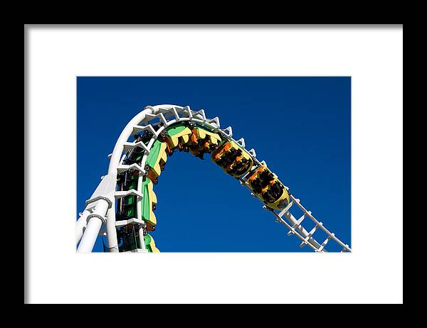 Wildwood Framed Print featuring the photograph Test Drive The Sea Serpent by Greg Graham
