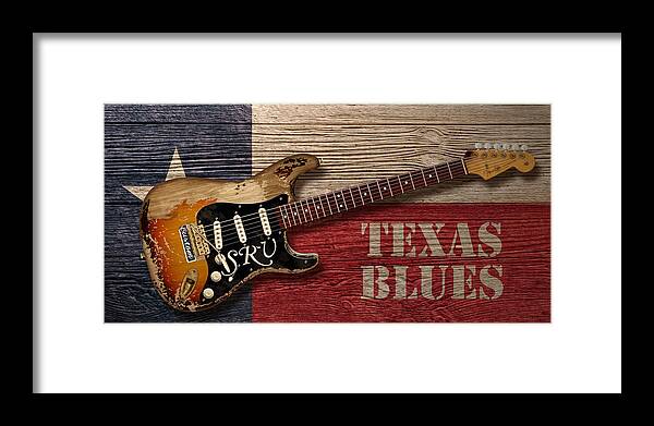 Blues Framed Print featuring the digital art Texas Blues by WB Johnston