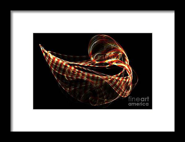 Thankful Framed Print featuring the digital art Thankful by Steed Edwards