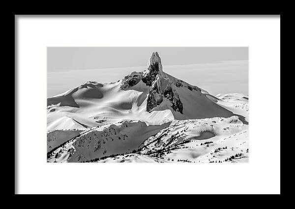Black Tusk Framed Print featuring the photograph The Almighty Black Tusk Mountain by Pierre Leclerc Photography