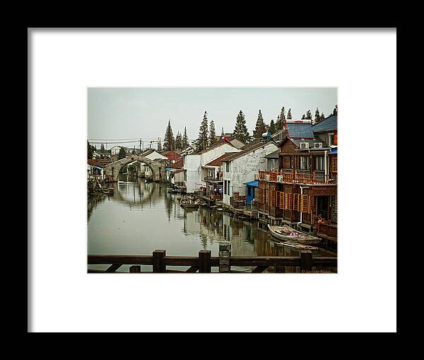 Travel Framed Print featuring the photograph The Asian Venice by Lucinda Walter